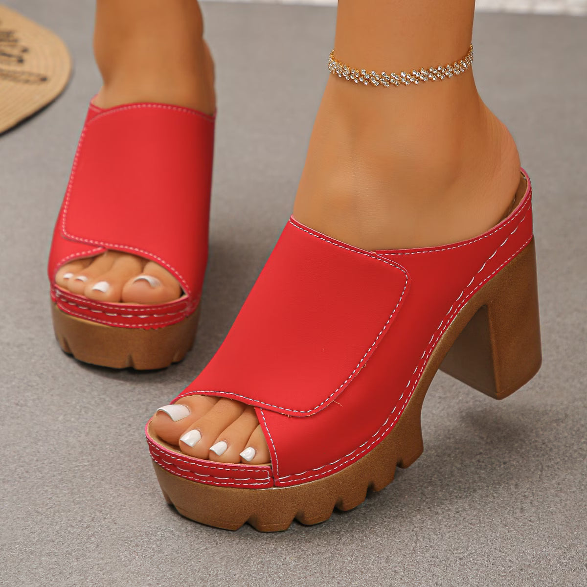 Cristina® - Sandalias Ortopédicas Elegantes de Tacón ⏐ Edición Premium