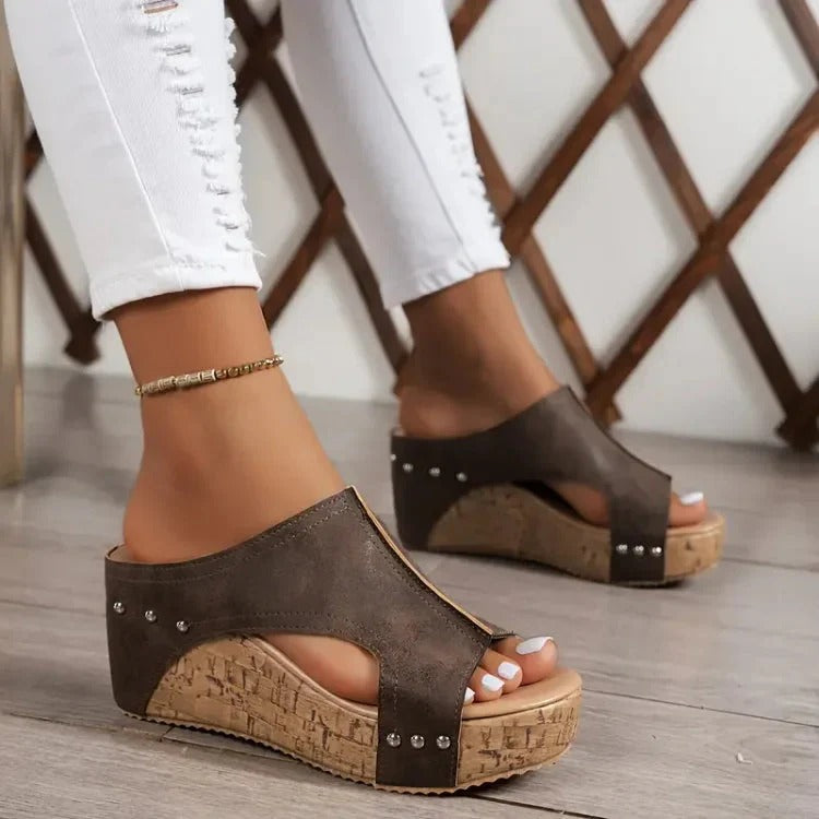 Amaranto® - Sandalias Ortopédicas de Piel ⏐ Edición Premium