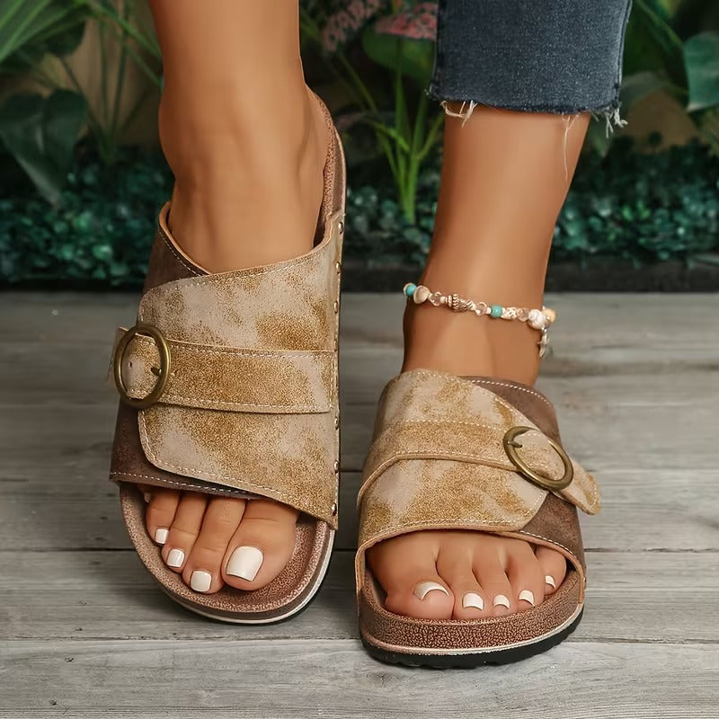 Esther® - Sandalias Ortopédicas de Piel ⏐ Edición Premium