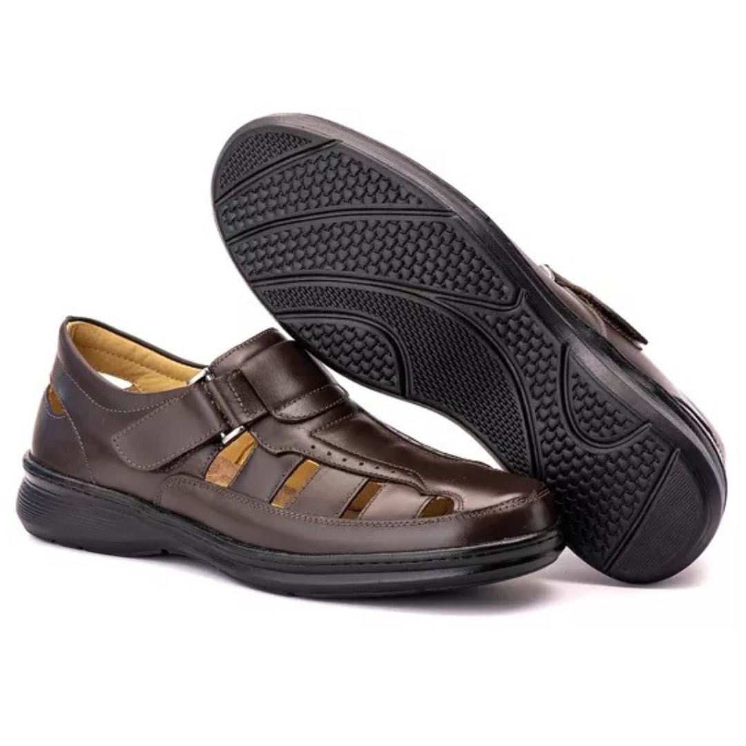 Andrés® - Sandalias Ortopédicas de Cuero ⏐ Edición Premium