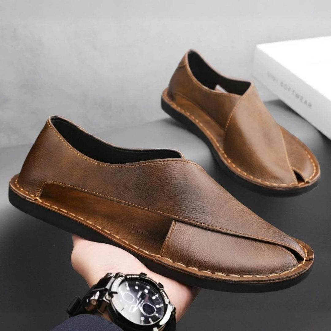 Badajoz® - Sandalias Ortopédicas de Cuero ⏐ Edición Premium