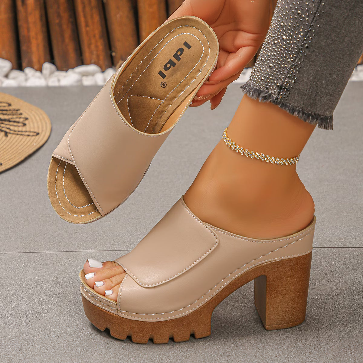 Cristina® - Sandalias Ortopédicas Elegantes de Tacón ⏐ Edición Premium