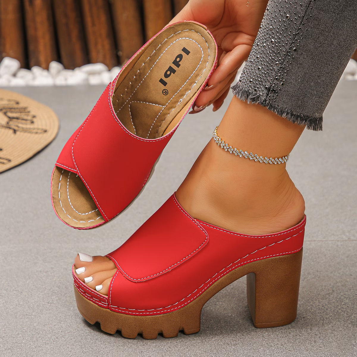 Cristina® - Sandalias Ortopédicas Elegantes de Tacón ⏐ Edición Premium