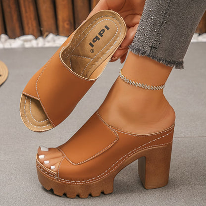 Cristina® - Sandalias Ortopédicas Elegantes de Tacón ⏐ Edición Premium