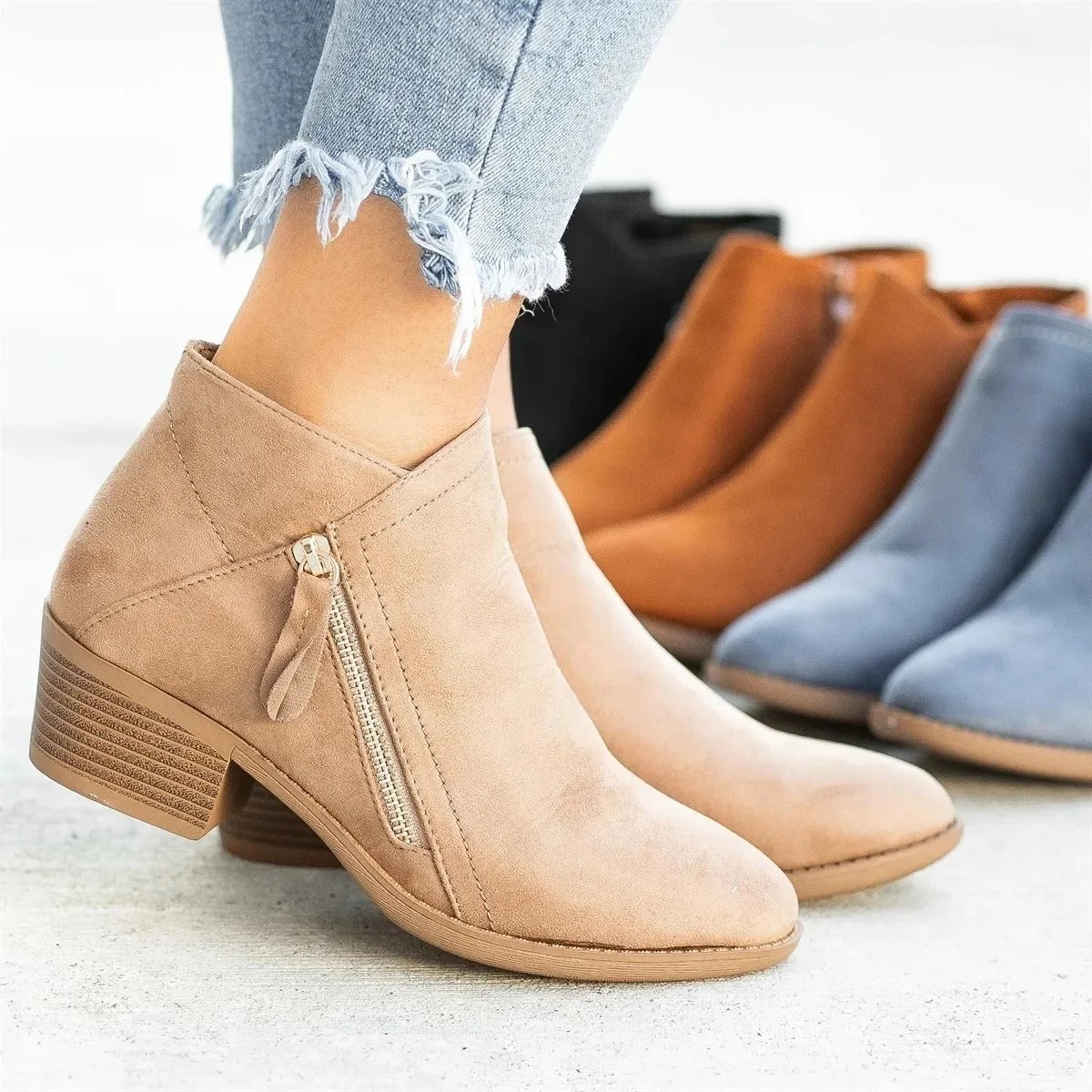 Fanny® -  Botines Ortopédicos de Piel ⏐ Edición Premium
