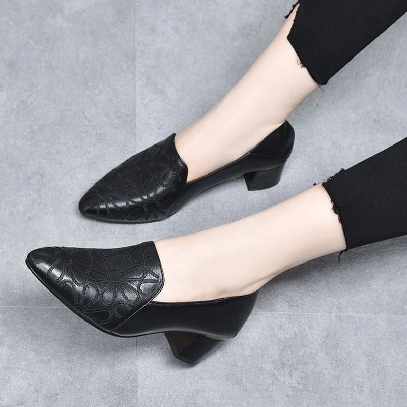 Flor® - Zapatos Ortopédicos de Piel ⏐ Edición Premium