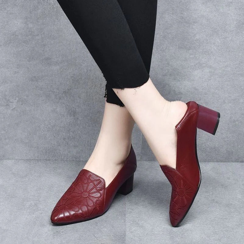 Flor® - Zapatos Ortopédicos de Piel ⏐ Edición Premium