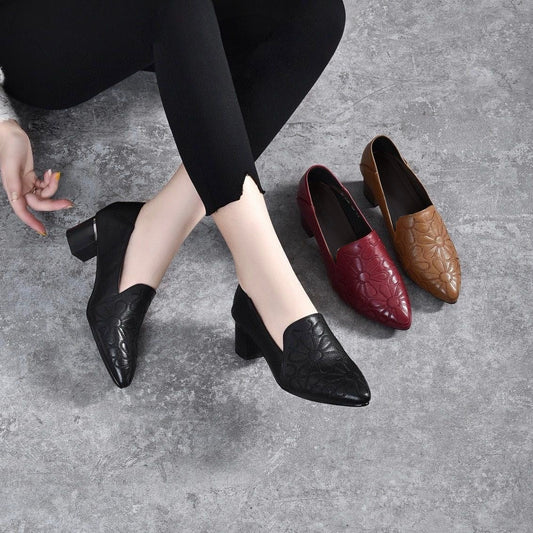 Flor® - Zapatos Ortopédicos de Piel ⏐ Edición Premium