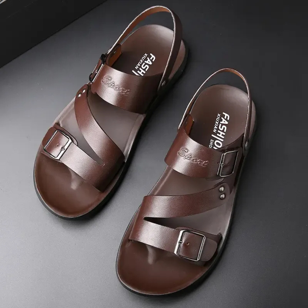 Gijón® - Sandalias Ortopédicas de Piel ⏐ Edición Premium