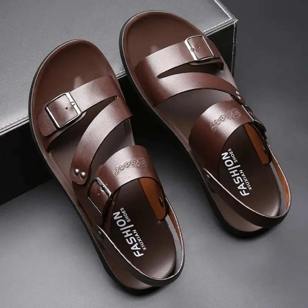 Gijón® - Sandalias Ortopédicas de Piel ⏐ Edición Premium