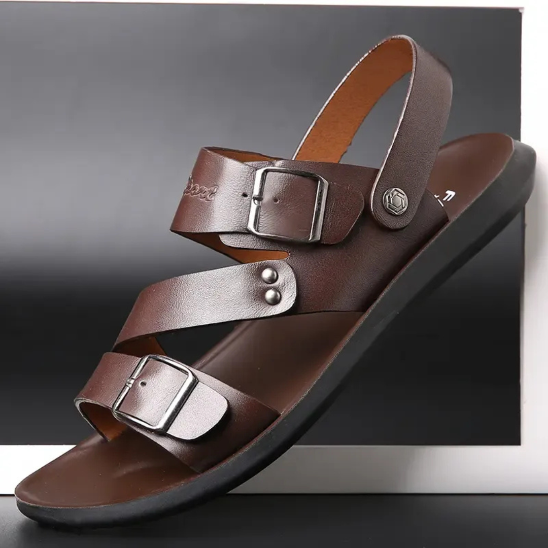 Gijón® - Sandalias Ortopédicas de Piel ⏐ Edición Premium