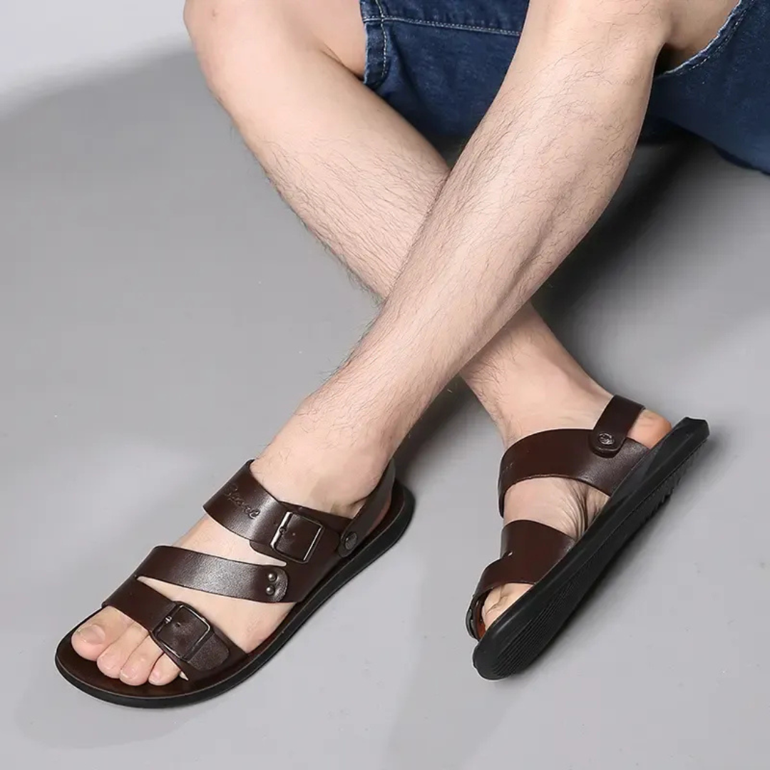 Gijón® - Sandalias Ortopédicas de Piel ⏐ Edición Premium