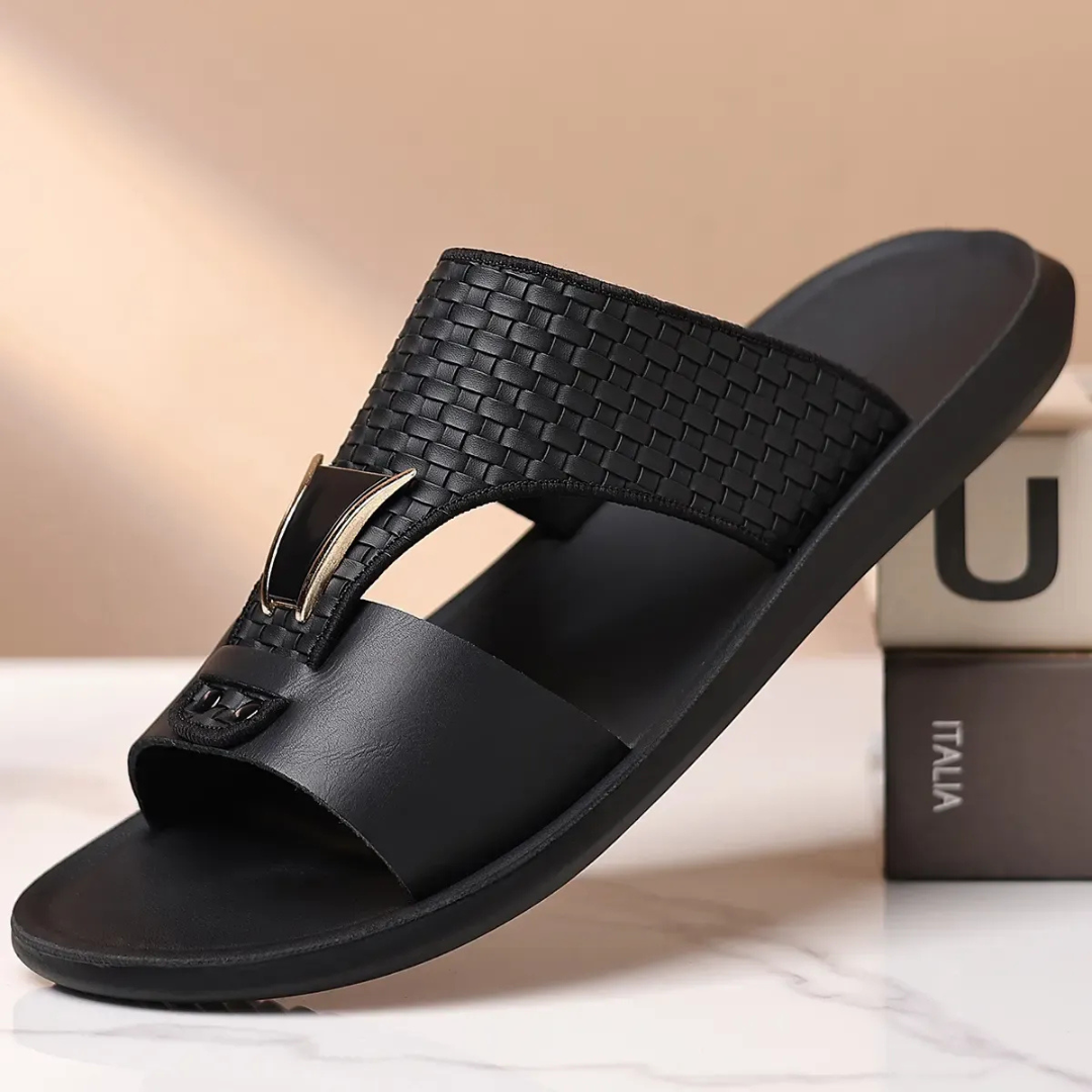 Málaga® - Sandalias Ortopédicas de Piel ⏐ Edición Premium