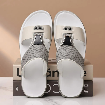Málaga® - Sandalias Ortopédicas de Piel ⏐ Edición Premium