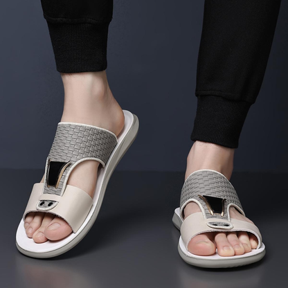 Málaga® - Sandalias Ortopédicas de Piel ⏐ Edición Premium