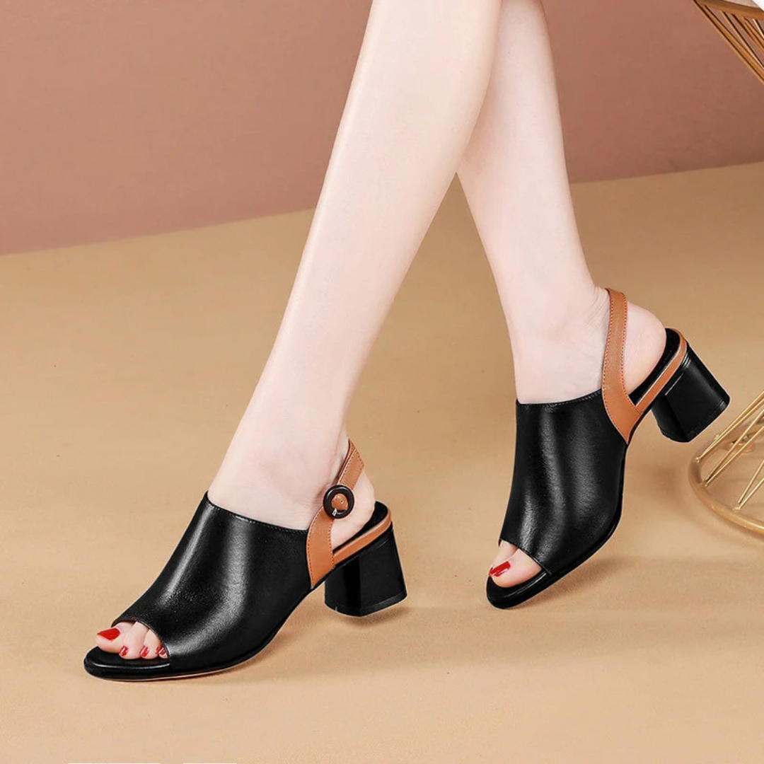 María® - Sandalias Ortopédicas de Piel ⏐ Edición Premium