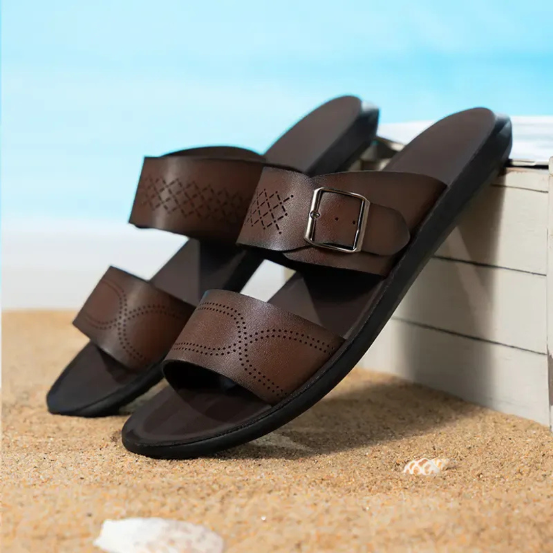Móstoles® - Sandalias Ortopédicas de Piel ⏐ Edición Premium