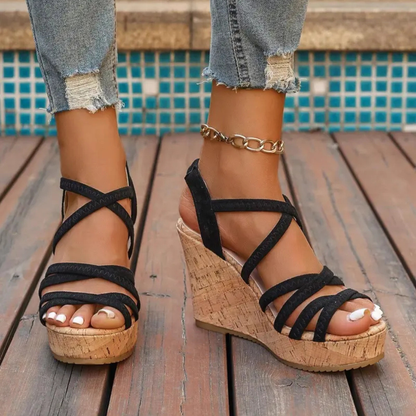 Nieves® - Sandalias Ortopédicas de Cuña ⏐ Edición Premium
