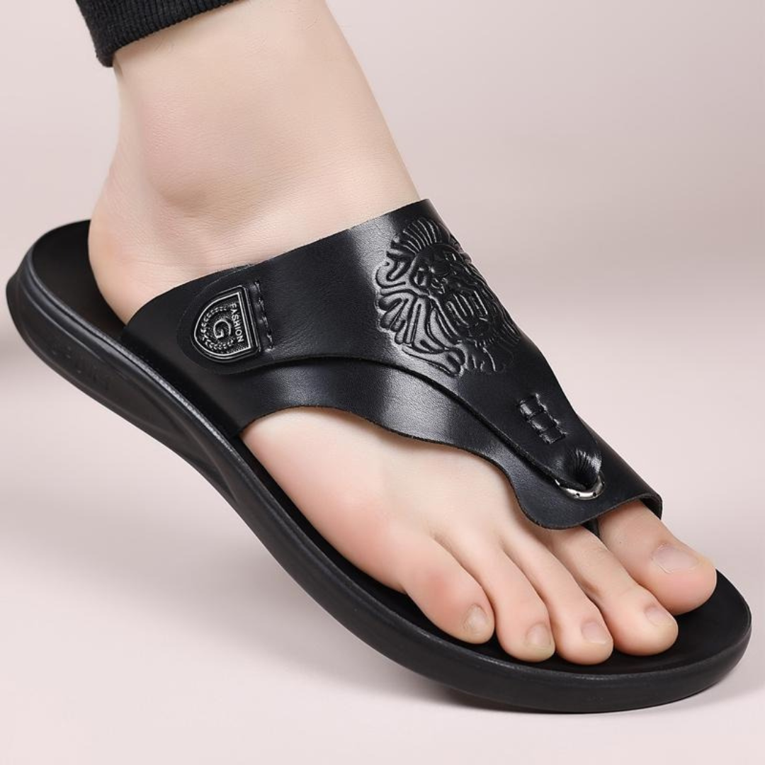 Óscar® - Sandalias Ortopédicas de Piel ⏐ Edición Premium