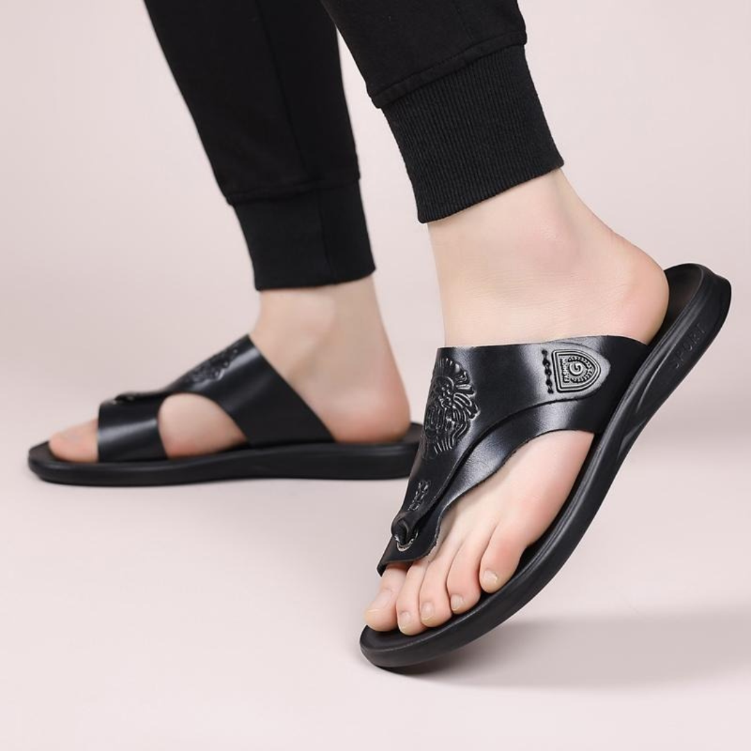 Óscar® - Sandalias Ortopédicas de Piel ⏐ Edición Premium