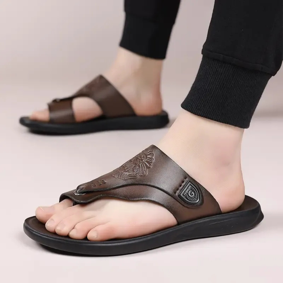 Óscar® - Sandalias Ortopédicas de Piel ⏐ Edición Premium