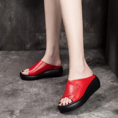 Paula® - Sandalias Ortopédicas de Piel ⏐ Edición Premium