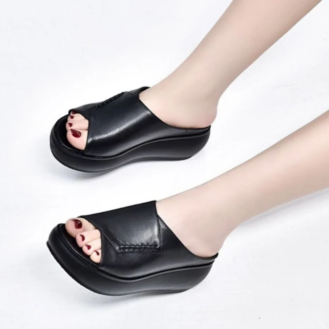 Paula® - Sandalias Ortopédicas de Piel ⏐ Edición Premium