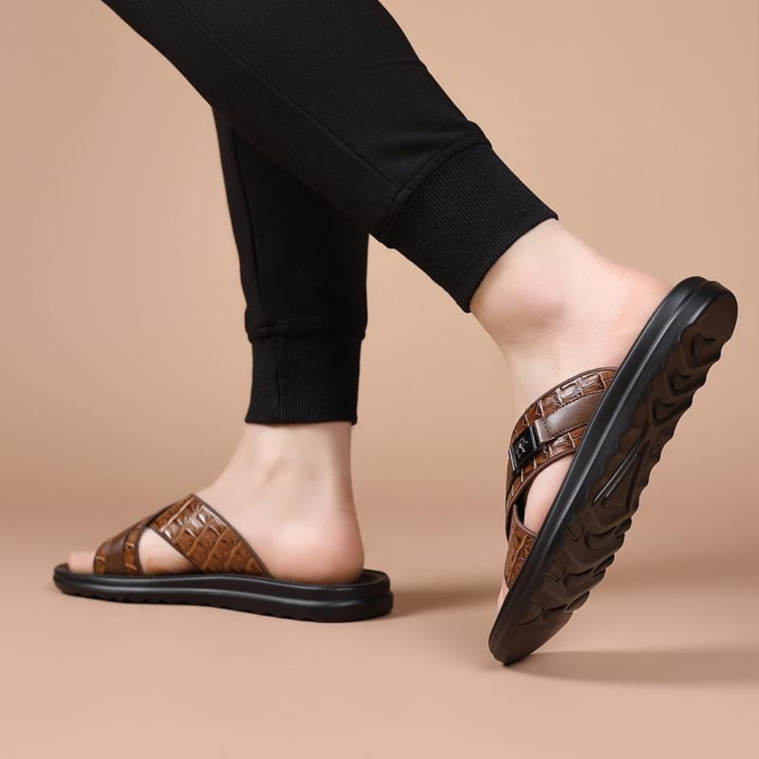 Raúl® - Sandalias Ortopédicas de Piel ⏐ Edición Premium