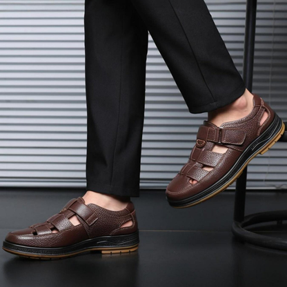 Roberto® - Sandalias Ortopédicas Transpirables de Cuero ⏐ Edición Premium