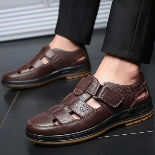 Roberto® - Sandalias Ortopédicas Transpirables de Cuero ⏐ Edición Premium