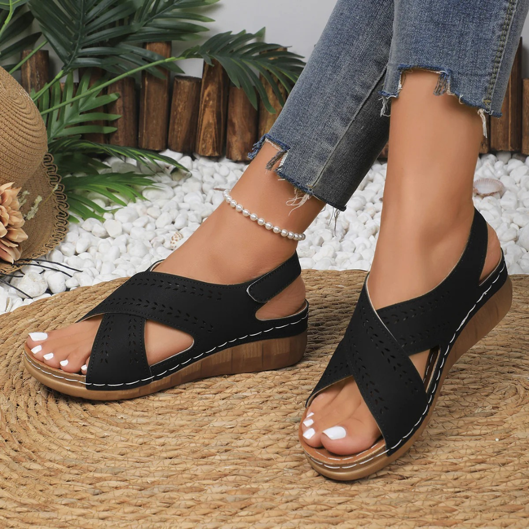 Sofía® - Sandalias Ortopédicas Cómodas de Cuña ⏐ Edición Premium