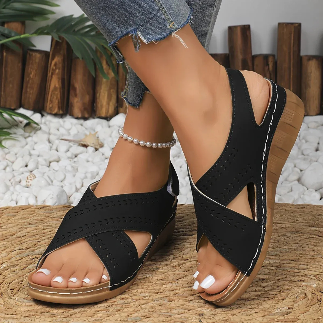 Sofía® - Sandalias Ortopédicas Cómodas de Cuña ⏐ Edición Premium
