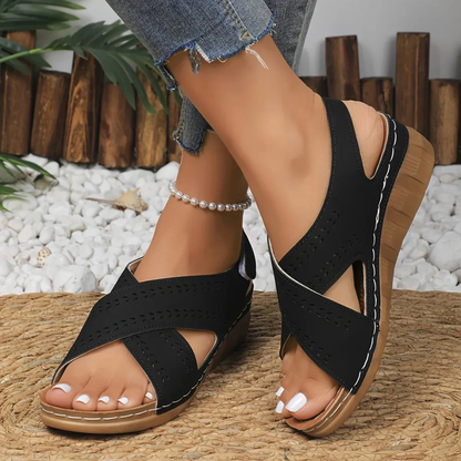 Sofía® - Sandalias Ortopédicas Cómodas de Cuña ⏐ Edición Premium