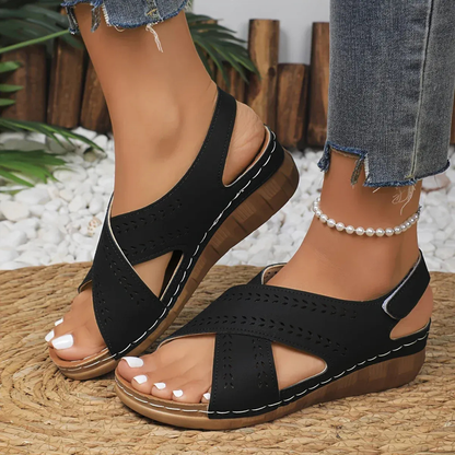 Sofía® - Sandalias Ortopédicas Cómodas de Cuña ⏐ Edición Premium