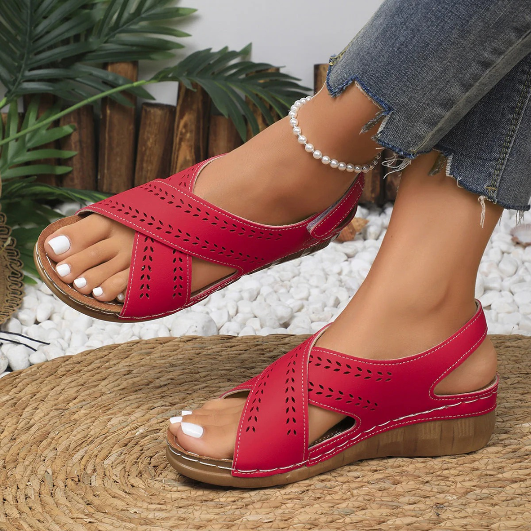 Sofía® - Sandalias Ortopédicas Cómodas de Cuña ⏐ Edición Premium