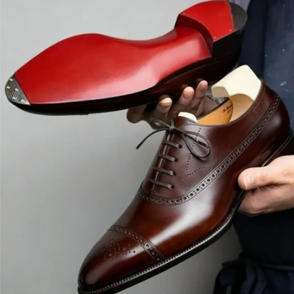 Barcelona® - Zapatos Ortopédicos Elegantes de Cuero⏐ Edición Premium