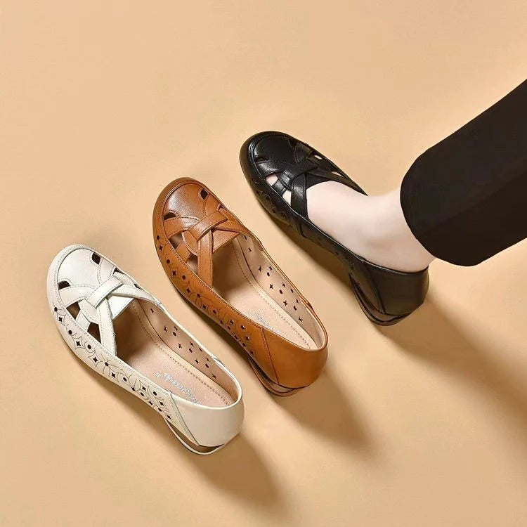 Luna® - Mocasines Ortopédicos de Piel⏐ Edición Premium