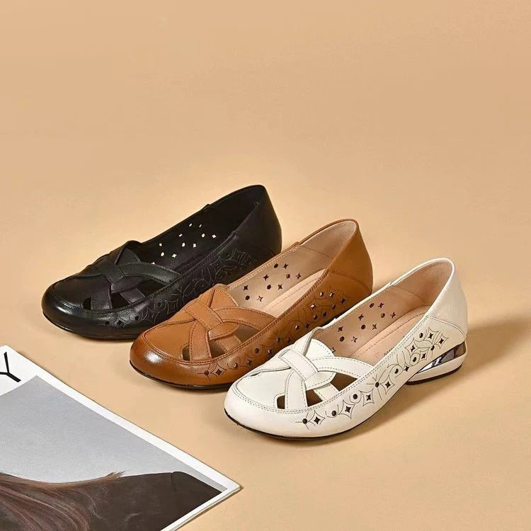 Luna® - Mocasines Ortopédicos de Piel⏐ Edición Premium