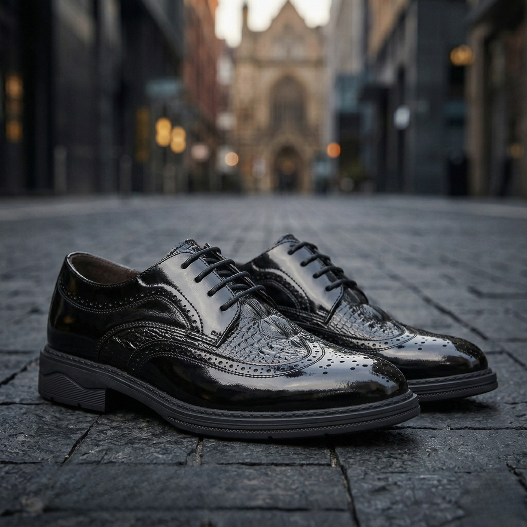 Marcial® - Zapatos Ortopédicos de Piel ⏐ Edición Premium