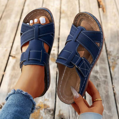 Muxía - Sandalias Ortopédicas de Piel | Edición Premium
