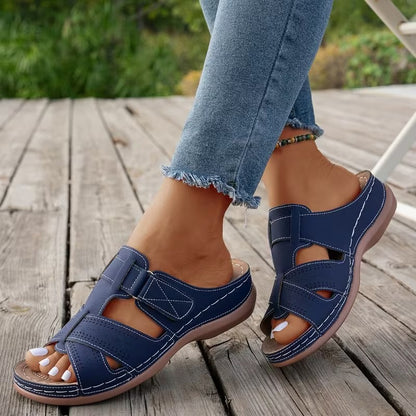 Muxía - Sandalias Ortopédicas de Piel | Edición Premium