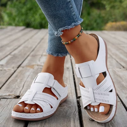 Muxía - Sandalias Ortopédicas de Piel | Edición Premium