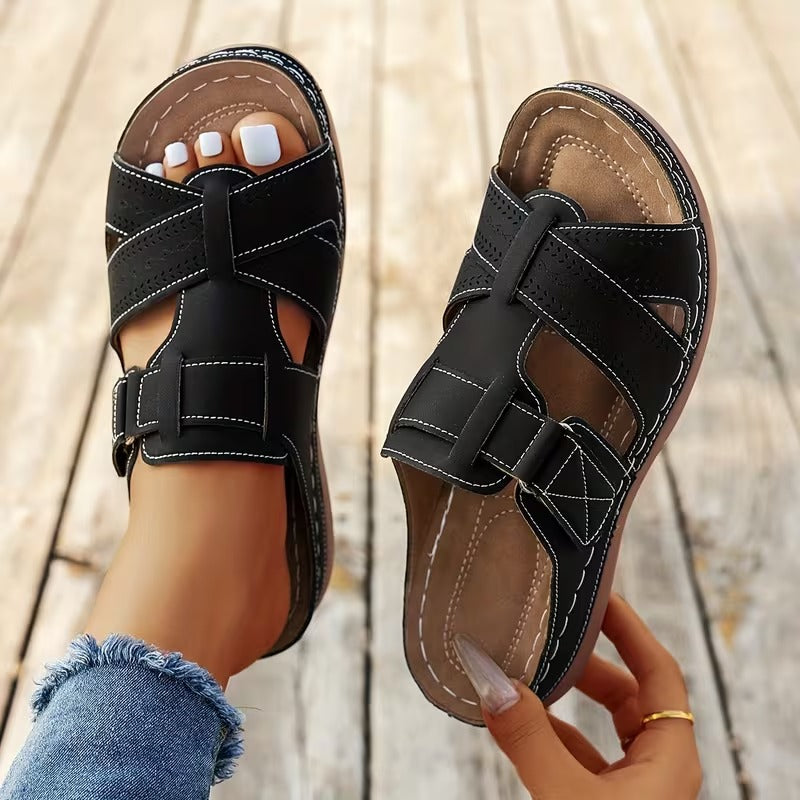Muxía - Sandalias Ortopédicas de Piel | Edición Premium