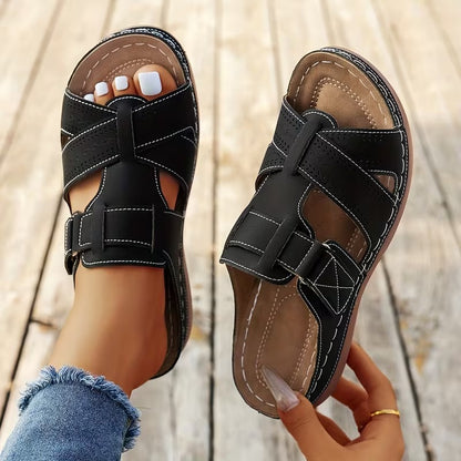 Muxía - Sandalias Ortopédicas de Piel | Edición Premium