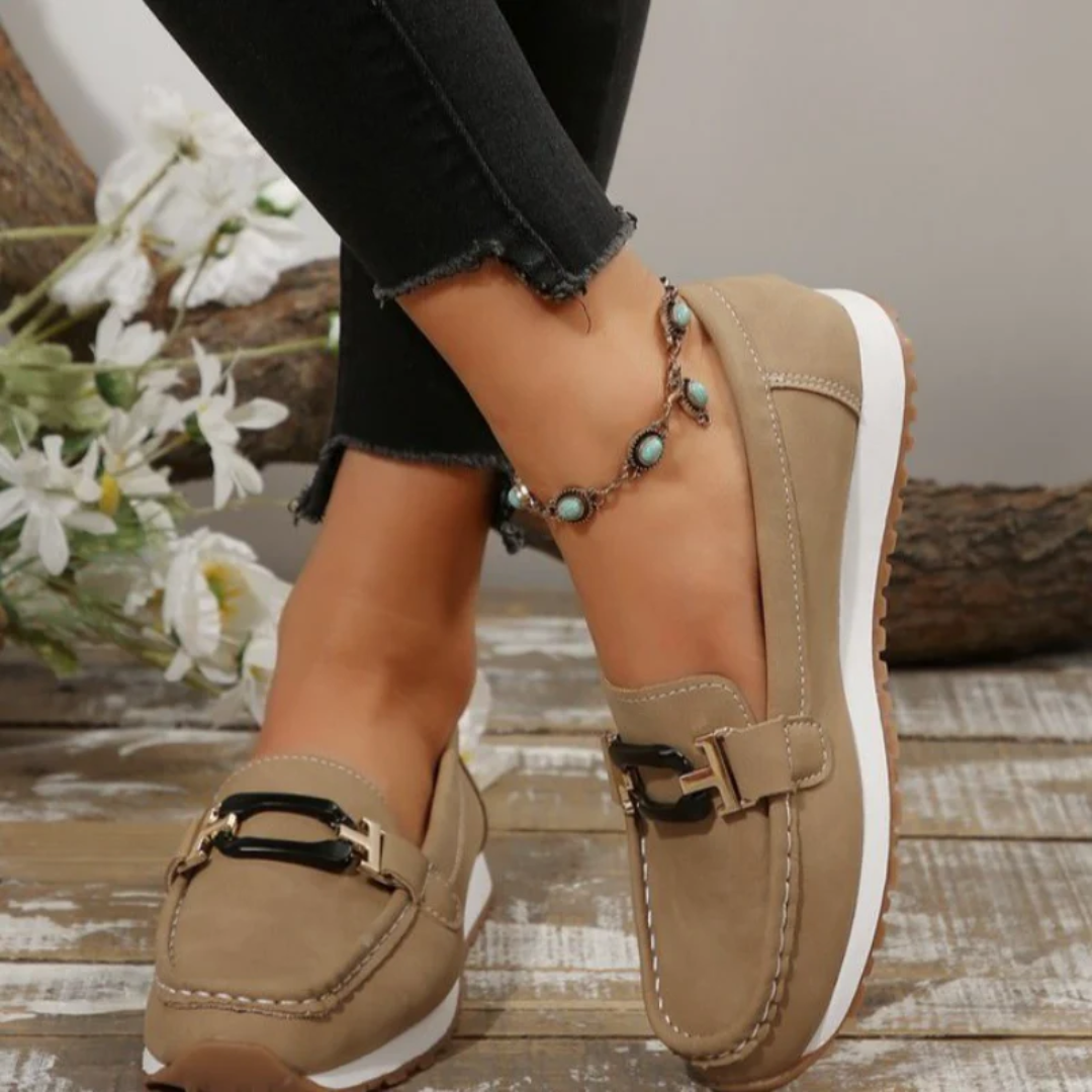 Valeria® - Mocasines Ortopédicos de Piel ⏐ Edición Premium