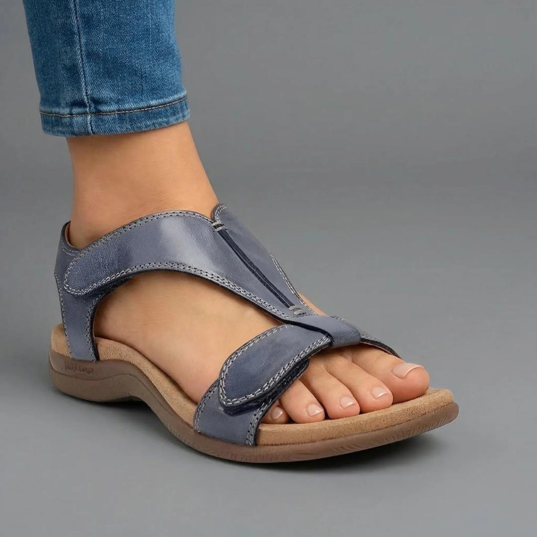 Inés® - Sandalias Ortopédicas de Piel ⏐ Edición Premium