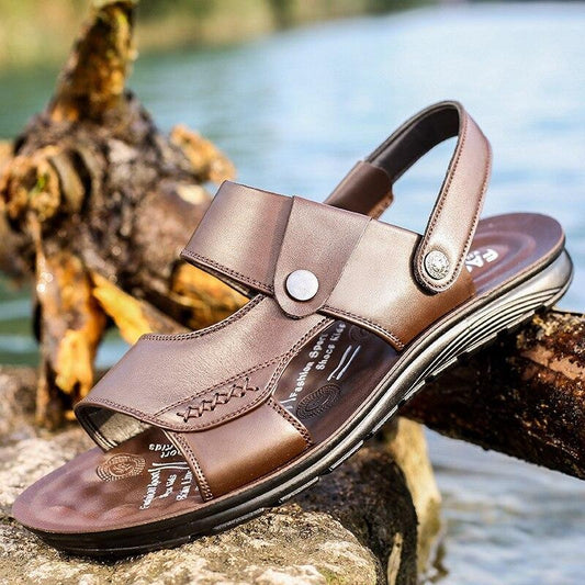 Vasco - Sandalias Ortopédicas de Piel | Edición Premium